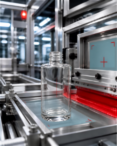 Art Delta Silk screen printing on glass bottles for cosmetics brands