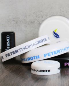 Art Delta Pad printing on caps and closures for packaging components by Art Delta NY